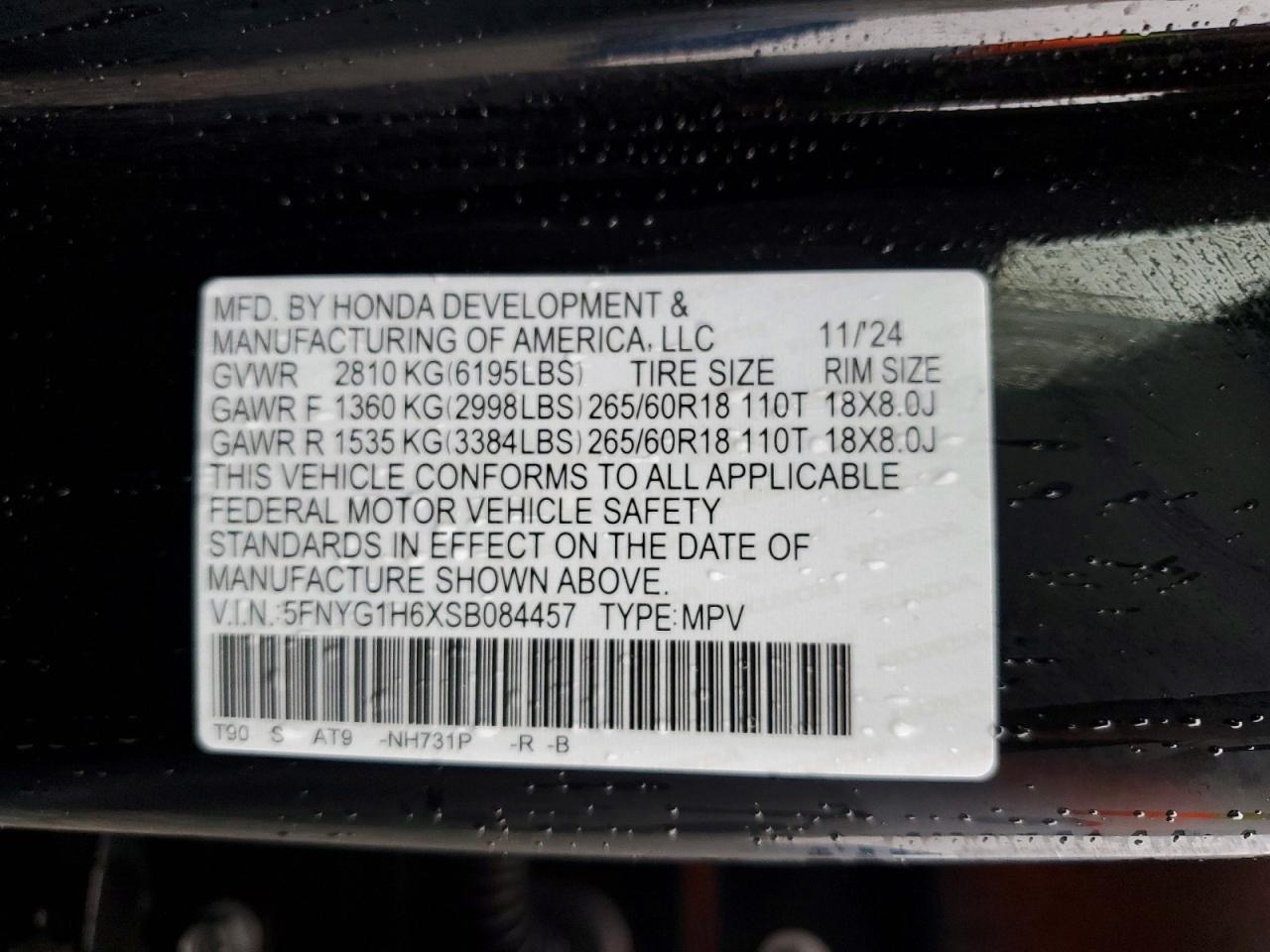 2025 HONDA PILOT TRAILSPORT photo 27