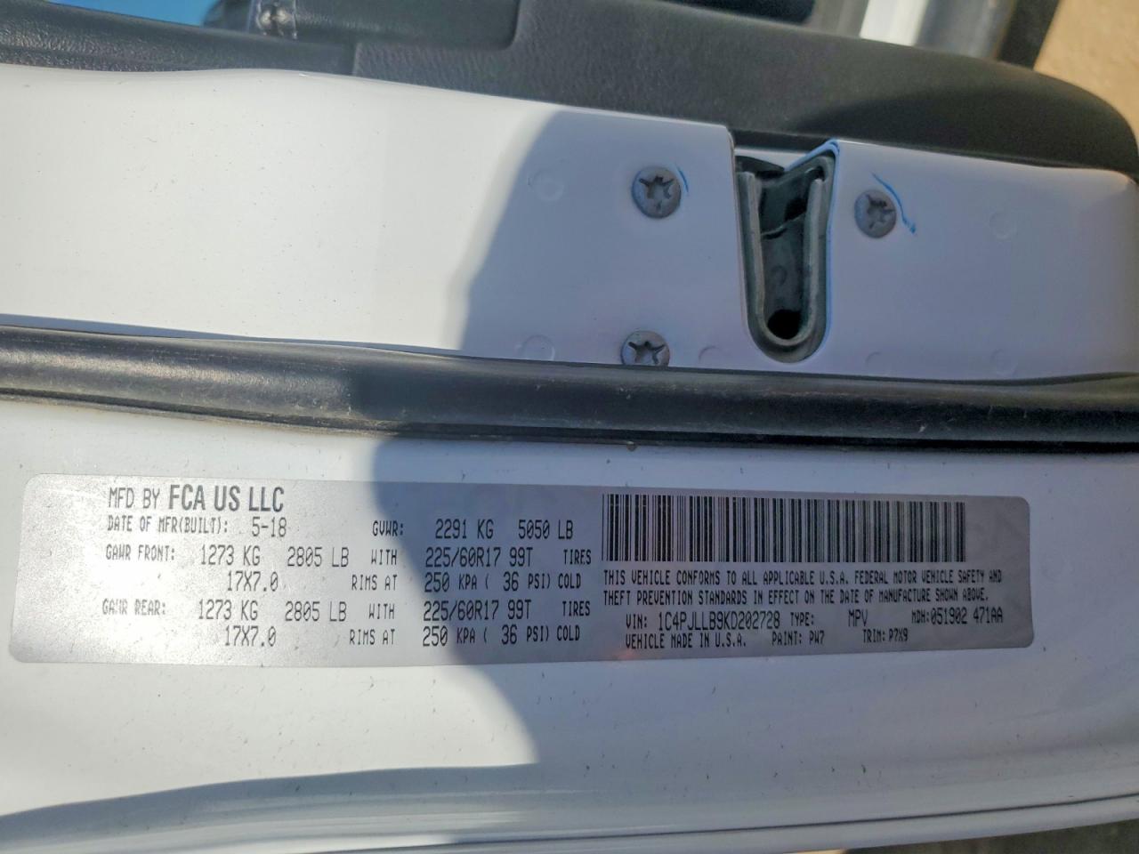 2019 JEEP CHEROKEE LATITUDE PLUS photo 25