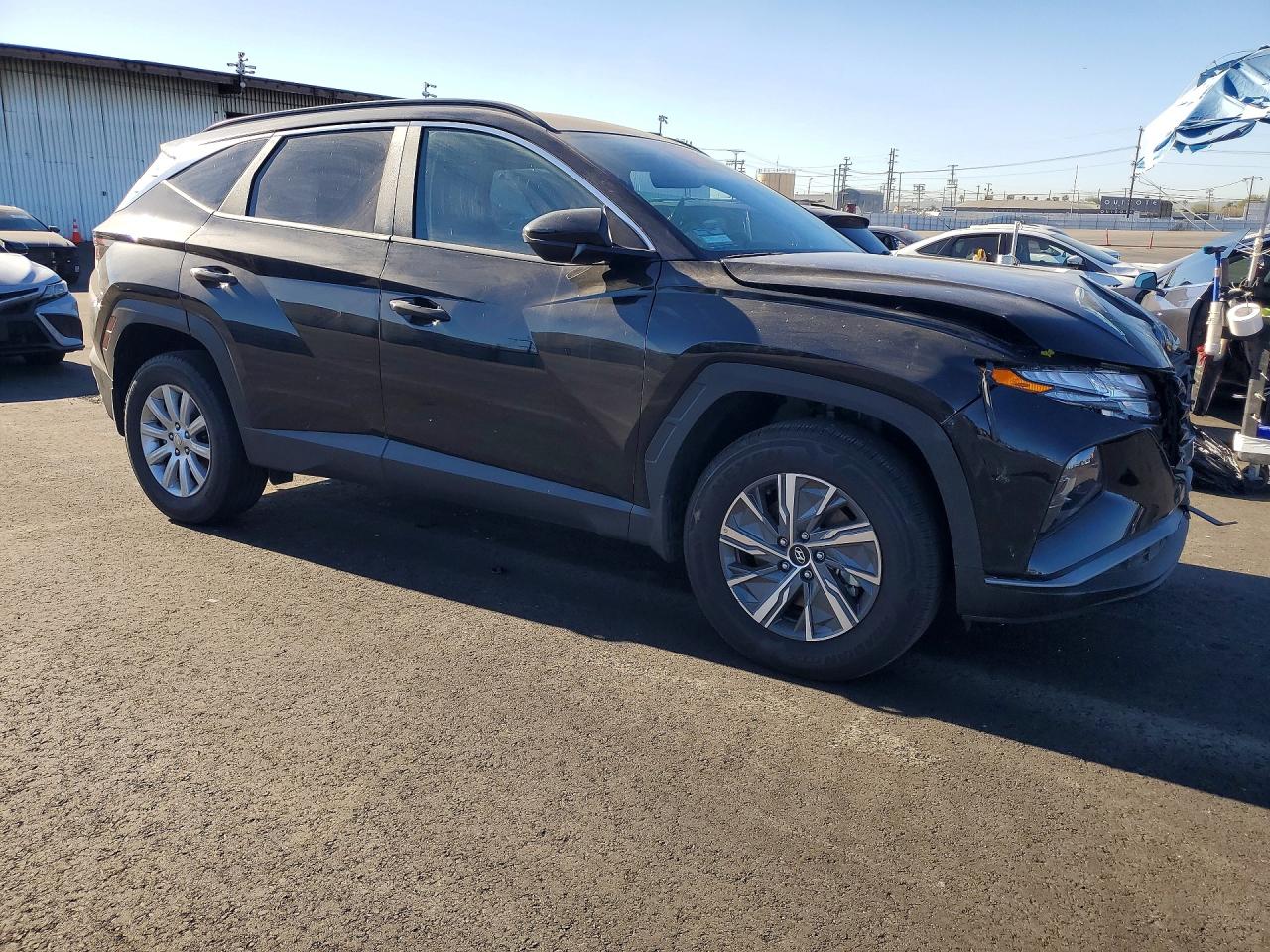 2024 HYUNDAI TUCSON BLUE photo 4