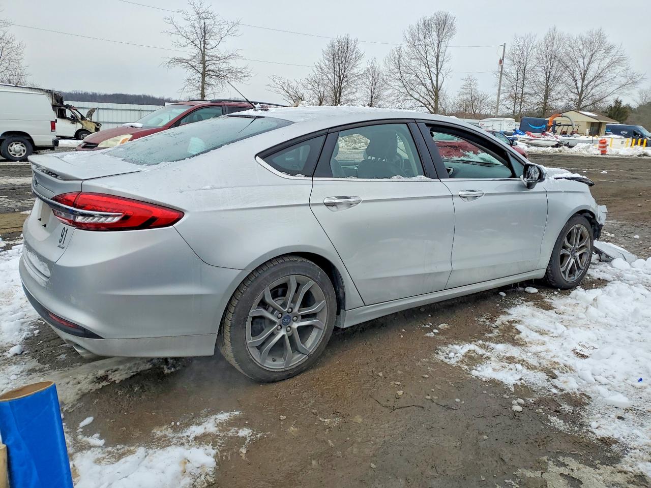 2017 FORD FUSION SE photo 3