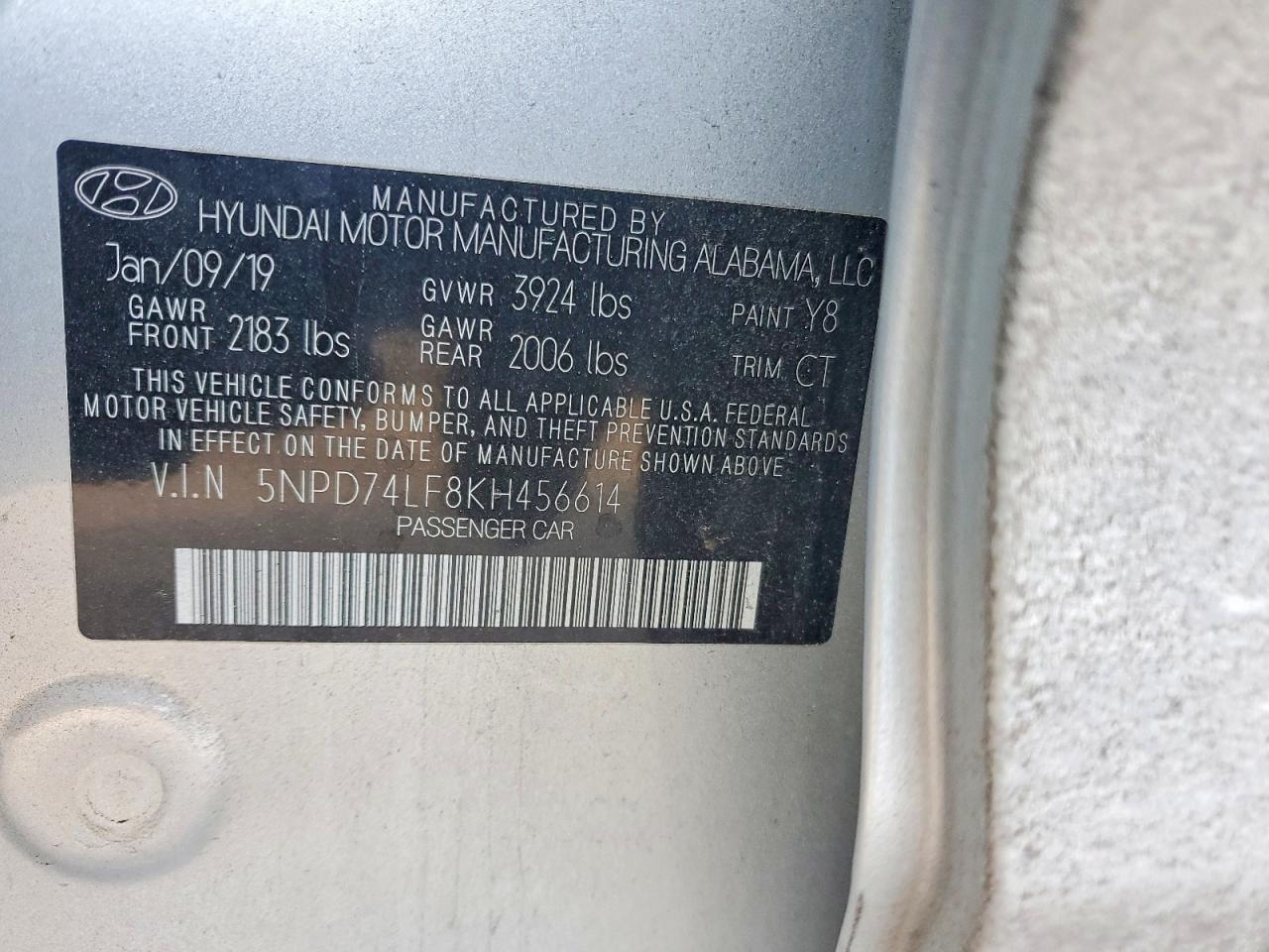 2019 HYUNDAI ELANTRA SE photo 23