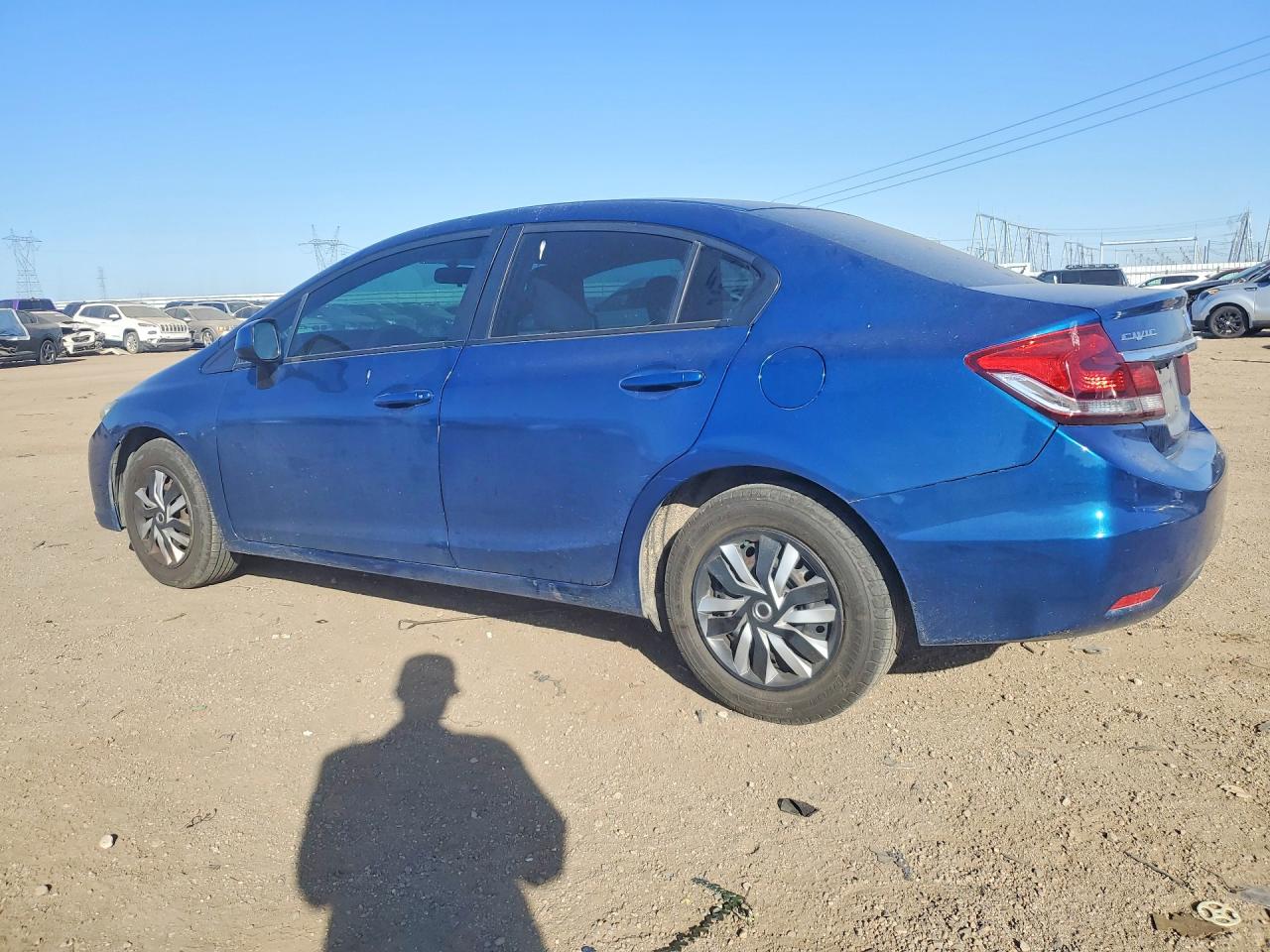 2013 HONDA CIVIC LX photo 2
