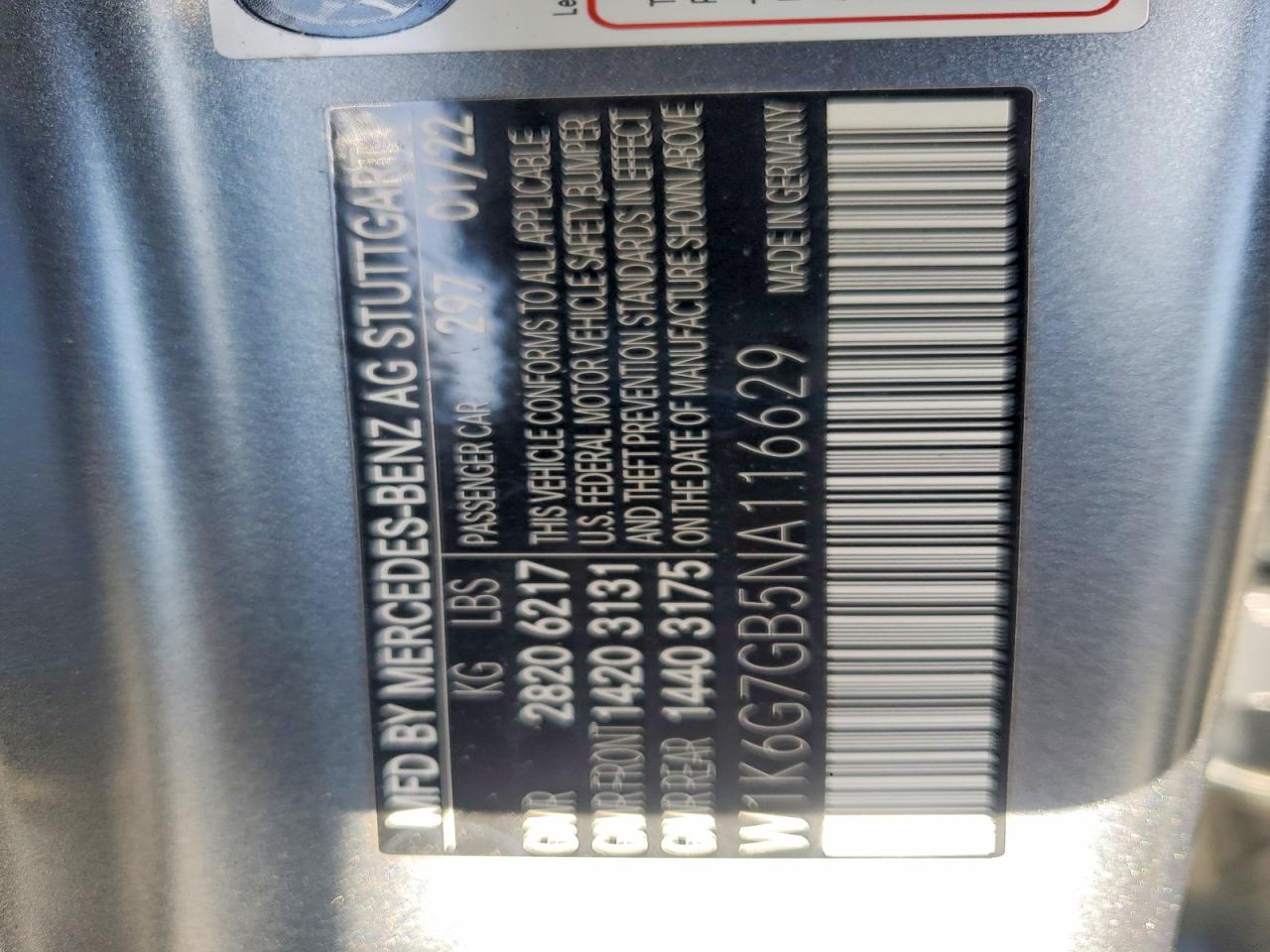 2022 MERCEDES-BENZ S 580 4MATIC photo 12