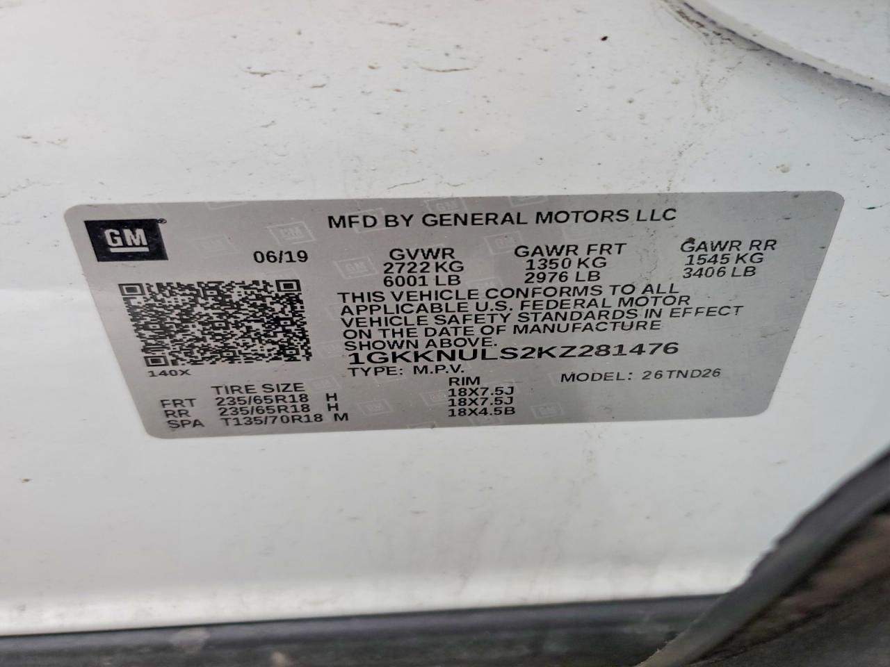 2019 GMC ACADIA SLT-1 photo 37
