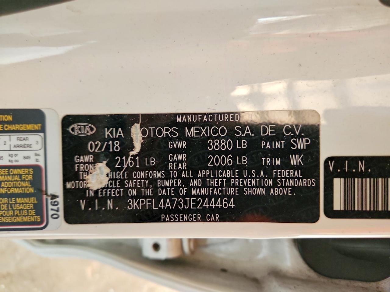 2018 KIA FORTE LX photo 37