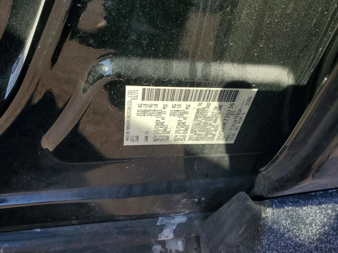 2021 NISSAN ROGUE SL photo 13