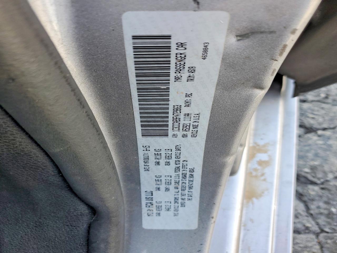 2015 CHRYSLER 200 LIMITED photo 12