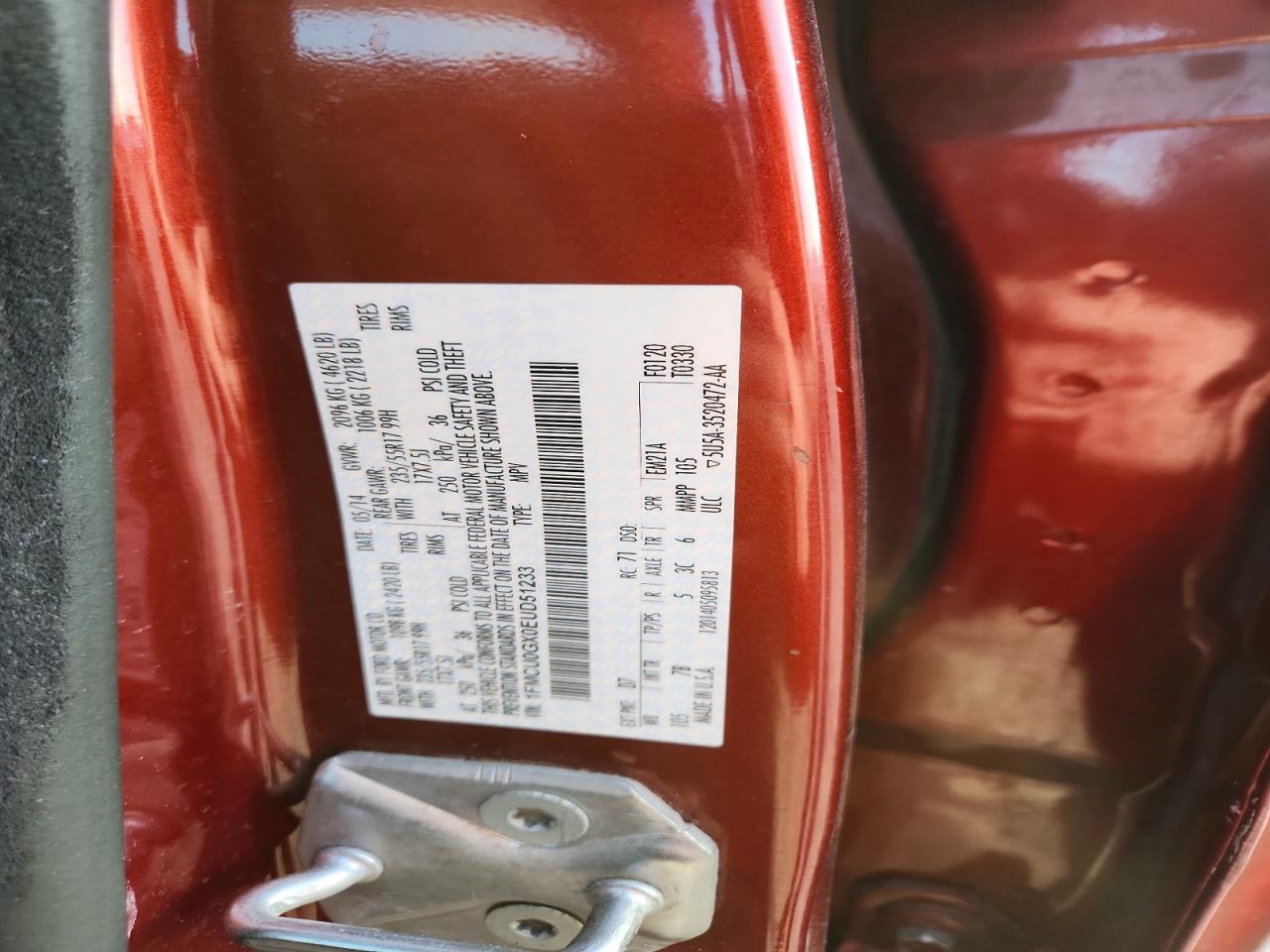 2014 FORD ESCAPE SE photo 40