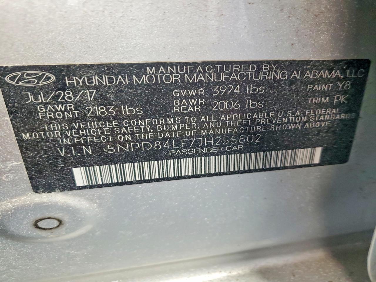2018 HYUNDAI ELANTRA SEL photo 12