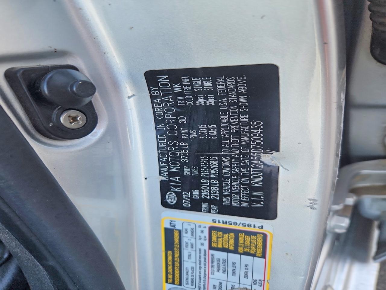 2013 KIA SOUL BASE photo 37