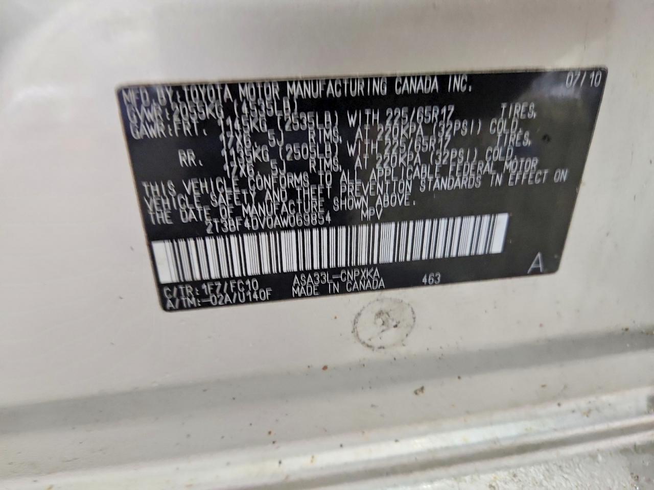 2010 TOYOTA RAV4 photo 23