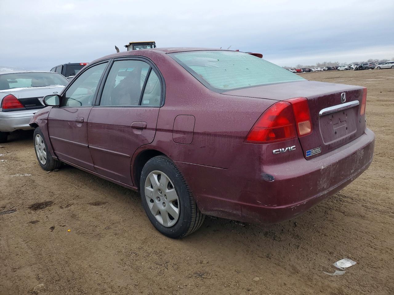 2002 HONDA CIVIC EX photo 2