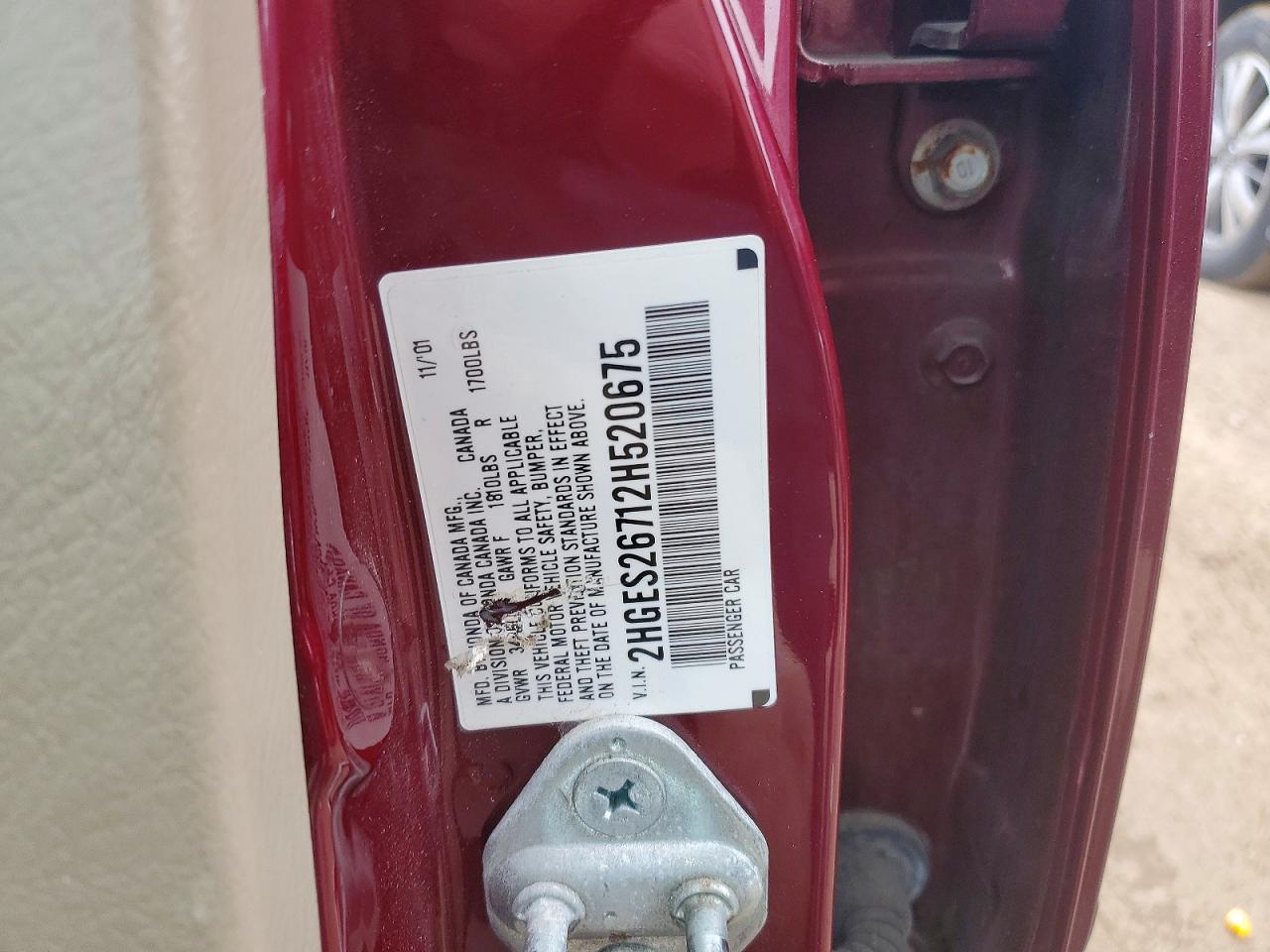 2002 HONDA CIVIC EX photo 13