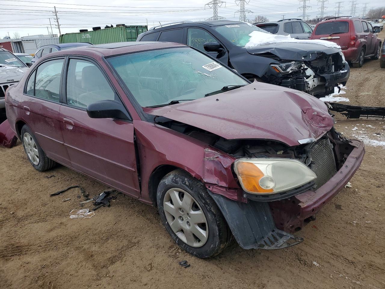 2002 HONDA CIVIC EX photo 4