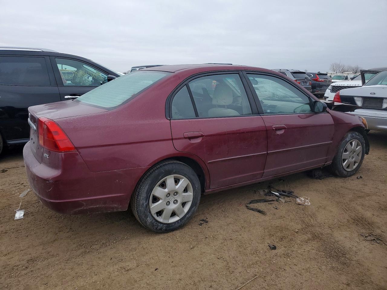 2002 HONDA CIVIC EX photo 3