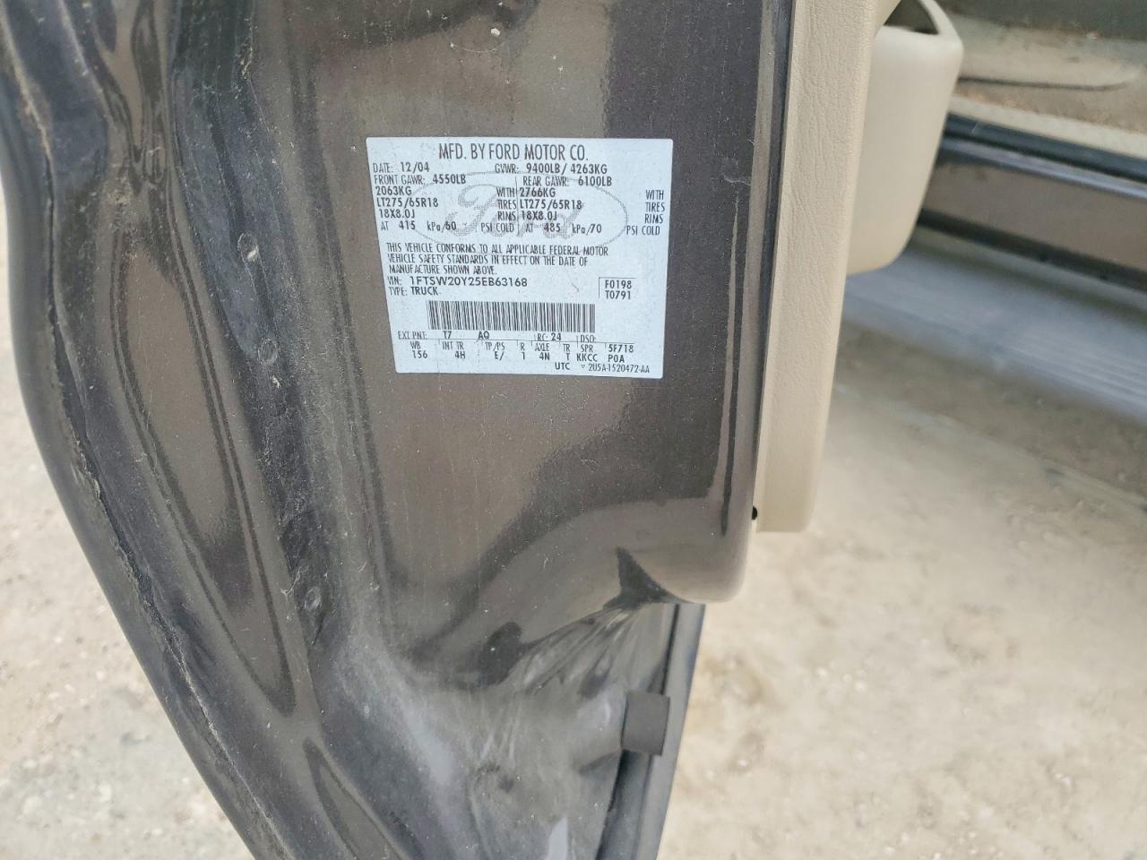 2005 FORD F250 SUPER DUTY photo 23