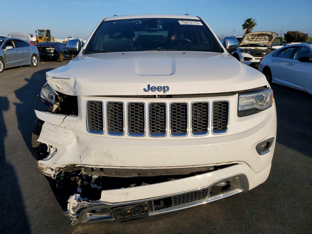 2015 JEEP GRAND CHEROKEE OVERLAND photo 9
