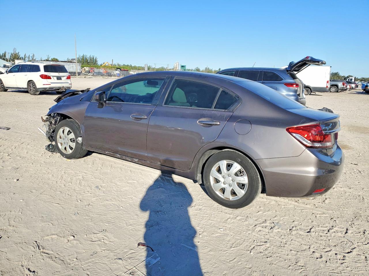 2014 HONDA CIVIC LX photo 4
