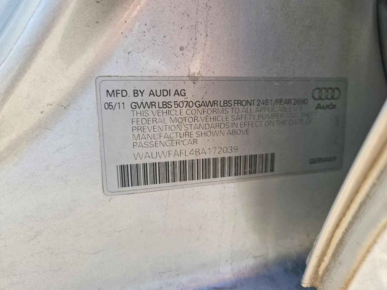 2011 AUDI A4 PREMIUM PLUS photo 34