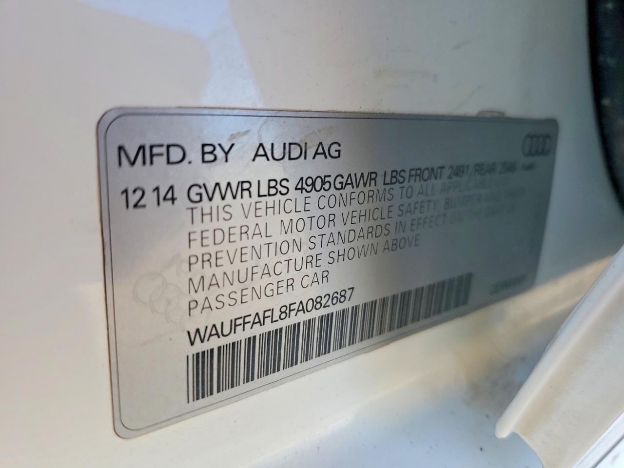 2015 AUDI A4 PREMIUM PLUS photo 23