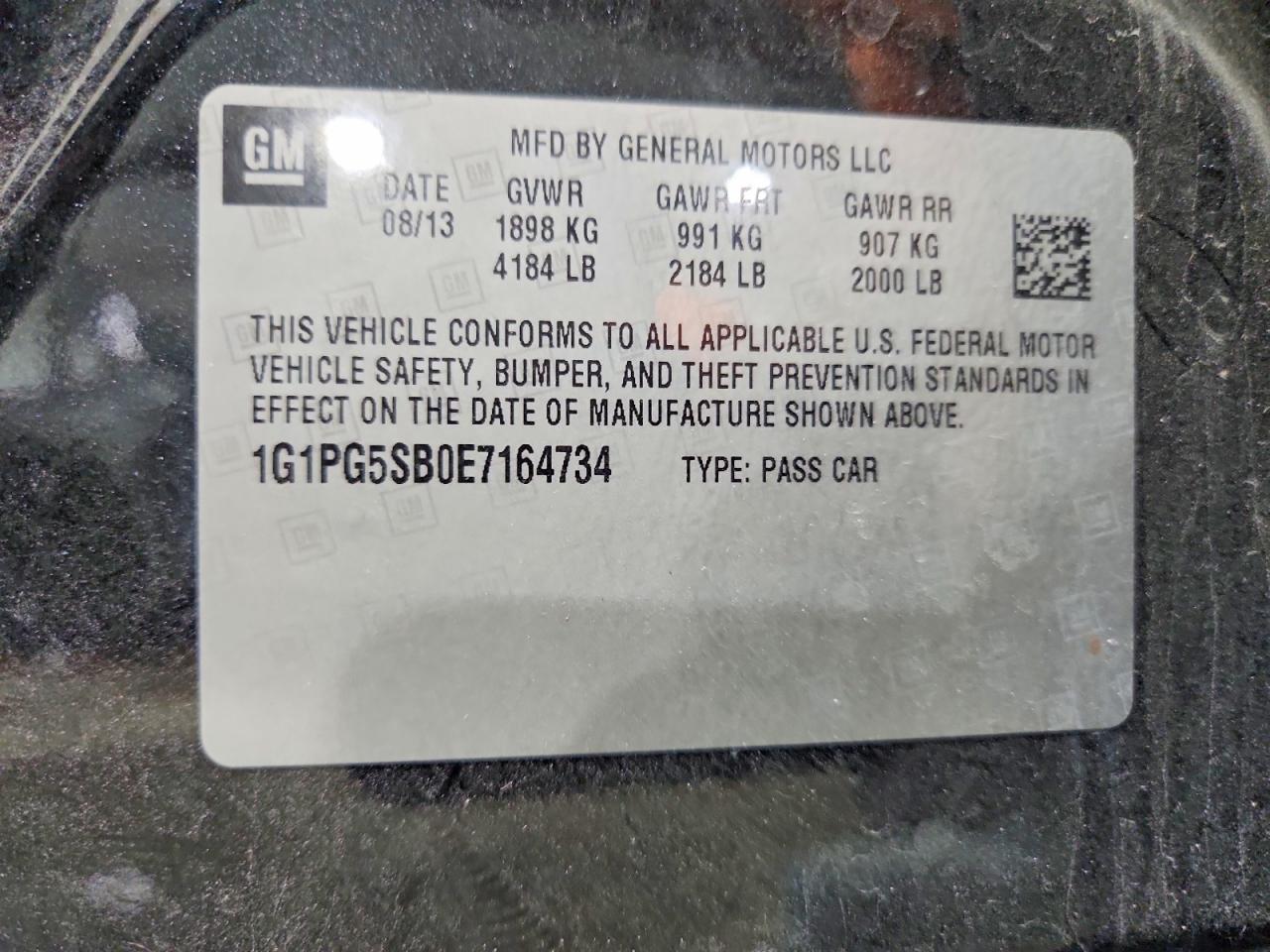 2014 CHEVROLET CRUZE LTZ photo 12