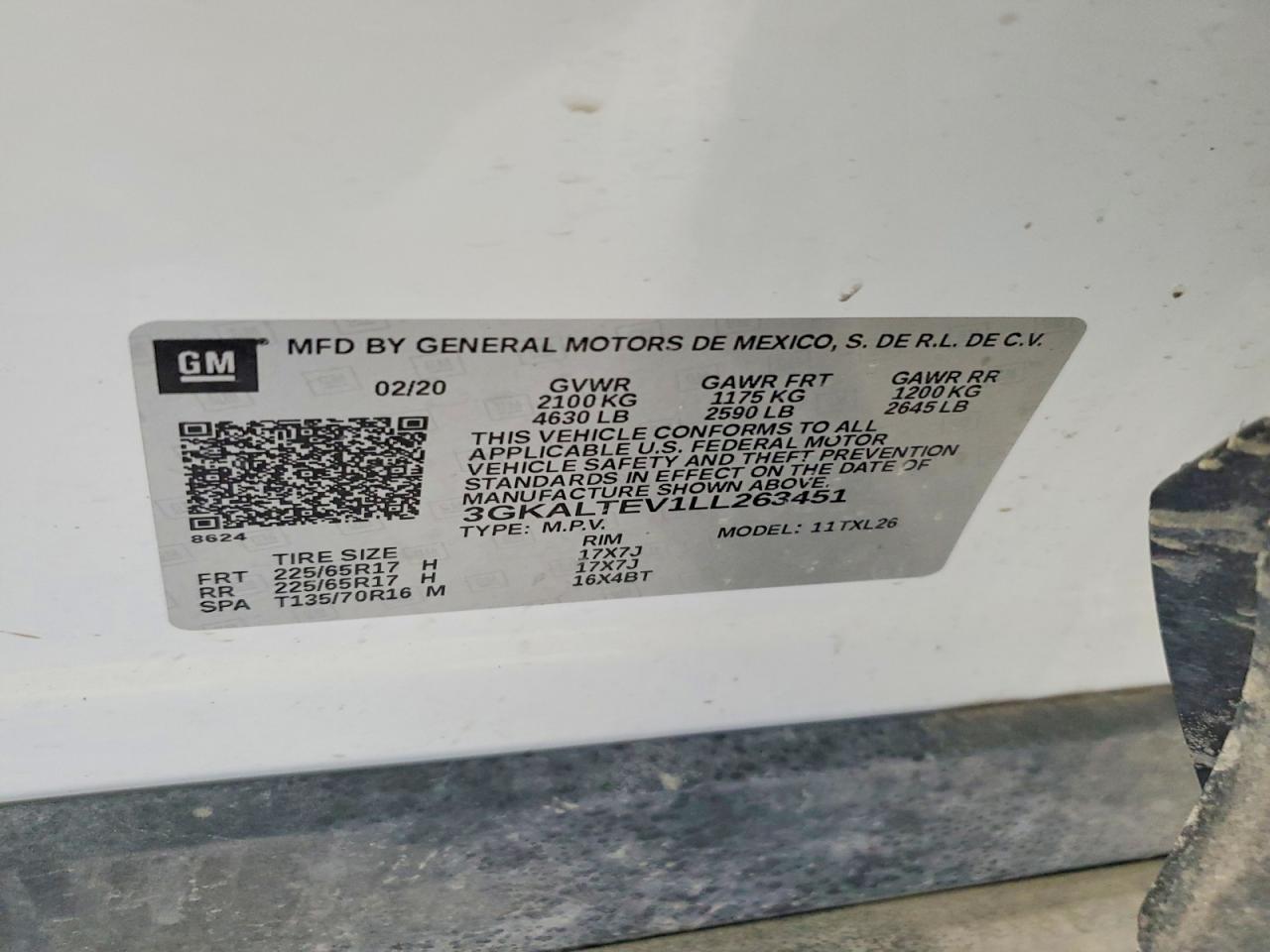 2020 GMC TERRAIN SLE photo 13