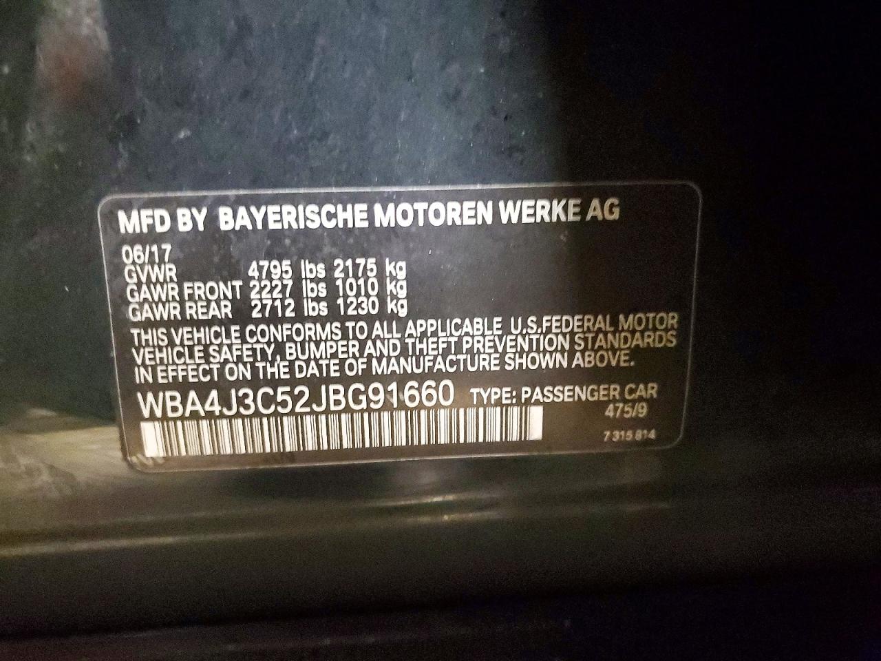 2018 BMW 430XI GRAN COUPE photo 25