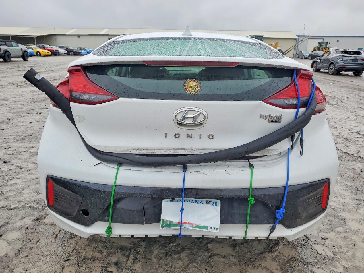 2019 HYUNDAI IONIQ BLUE photo 6