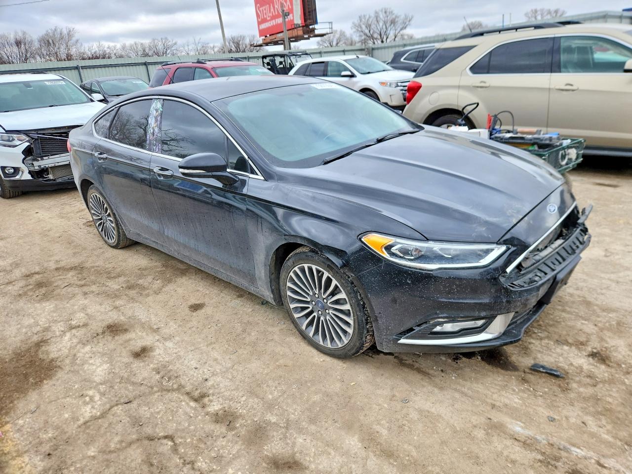 2017 FORD FUSION SE photo 4
