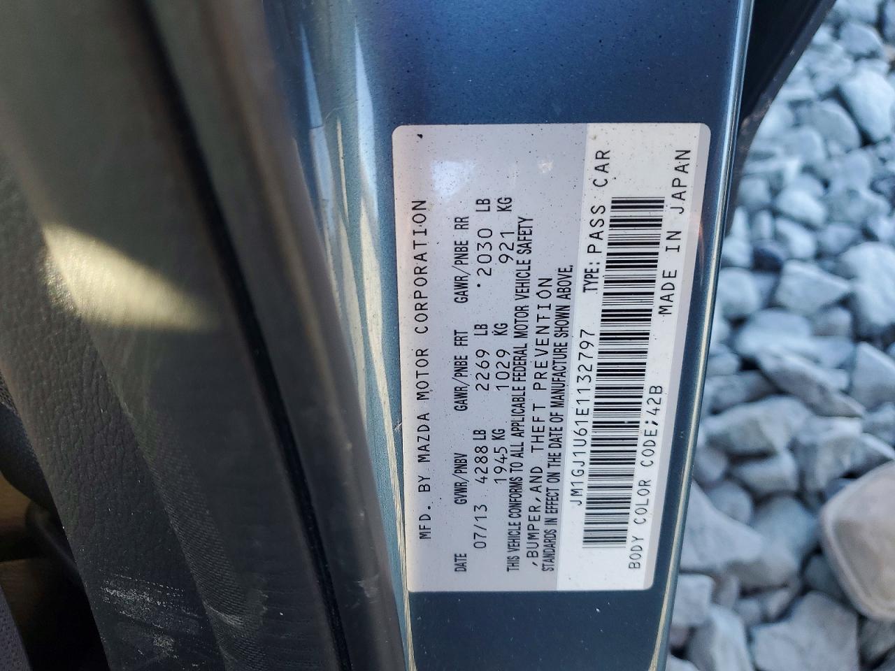 2014 MAZDA 6 SPORT photo 12