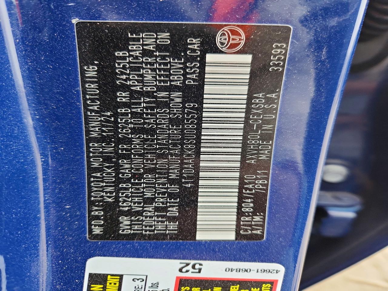 2025 TOYOTA CAMRY XSE photo 25
