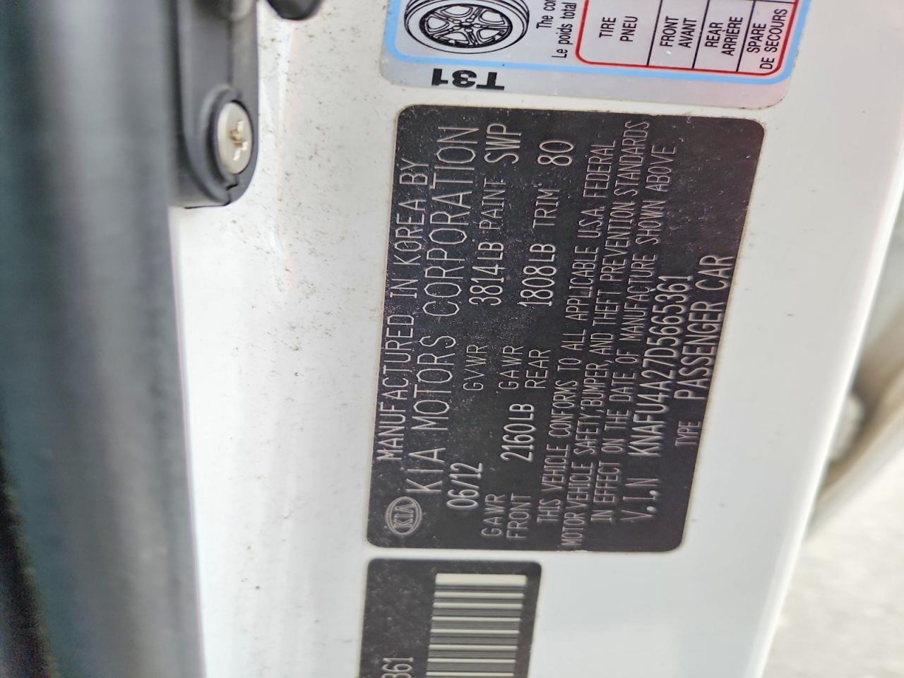 2013 KIA FORTE EX photo 34