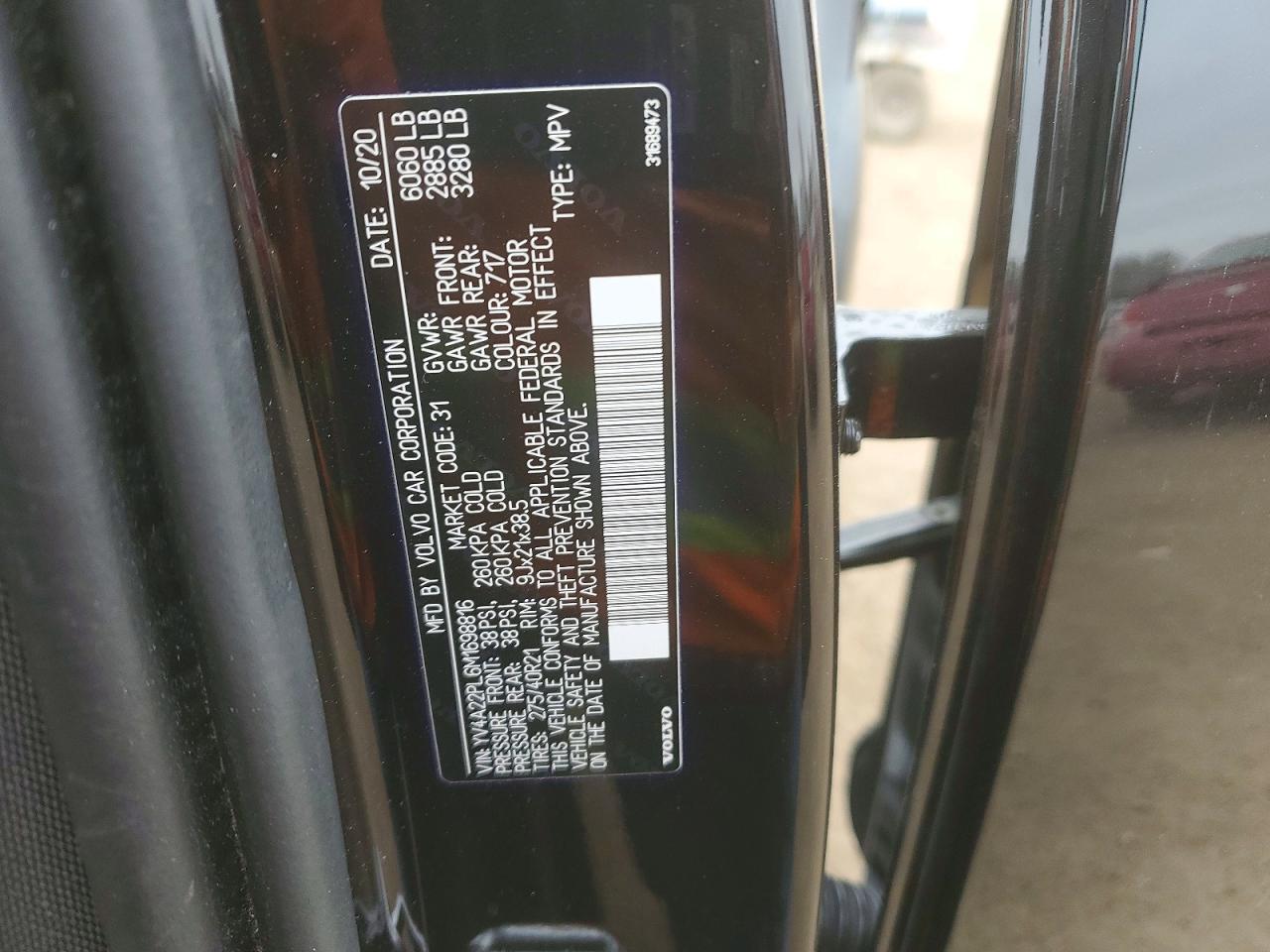 2021 VOLVO XC90 T6 INSCRIPTION photo 25