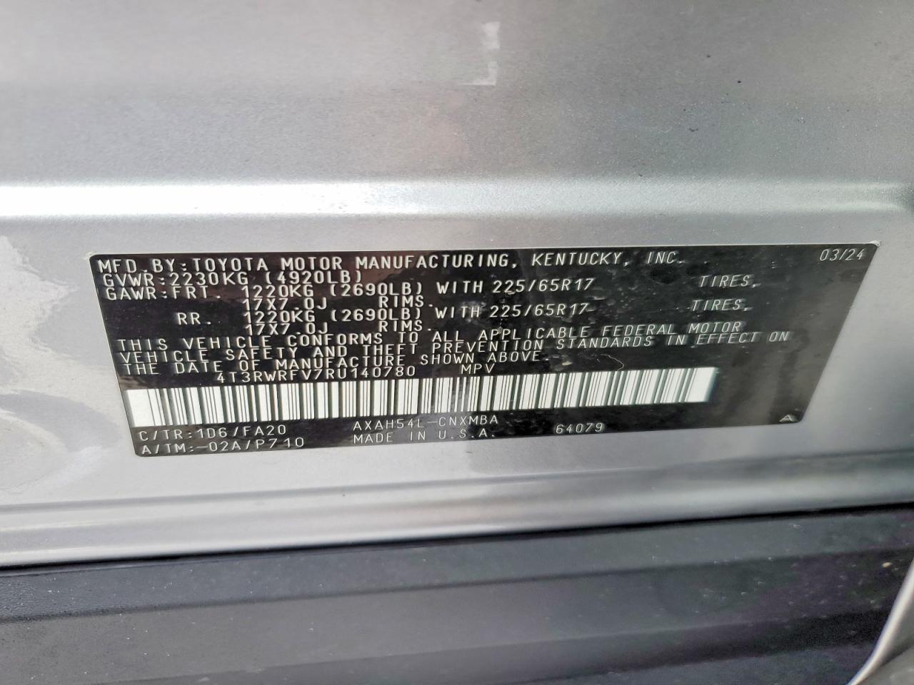 2024 TOYOTA RAV4 XLE photo 27