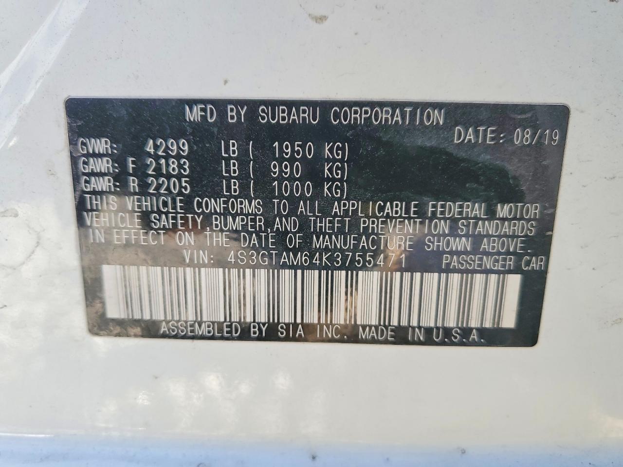 2019 SUBARU IMPREZA SPORT photo 14