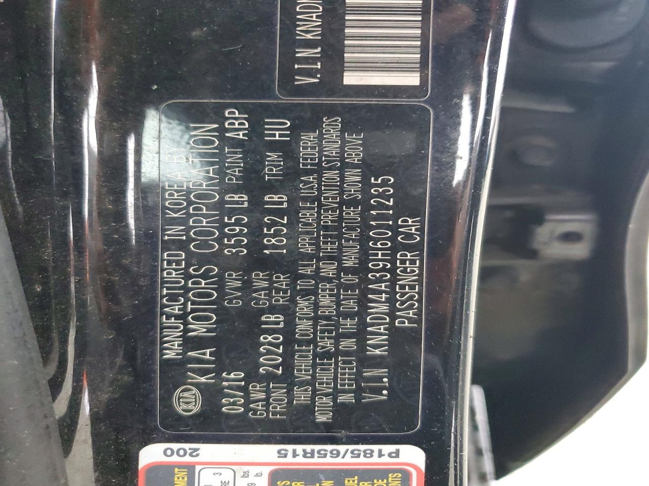 2017 KIA RIO LX photo 23
