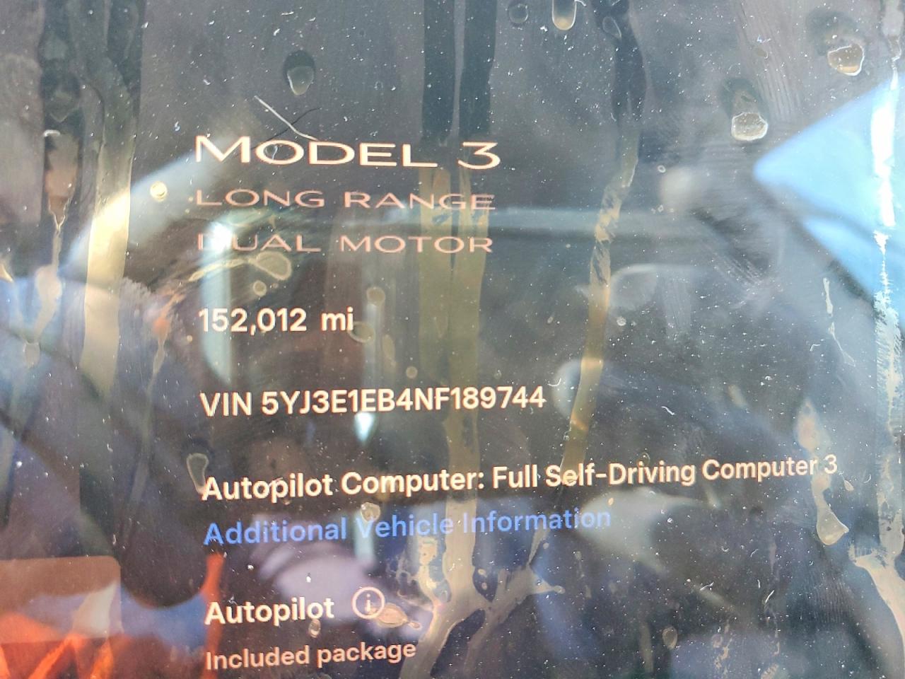 2022 TESLA MODEL 3 photo 17