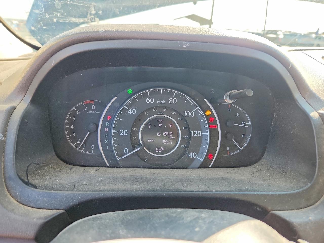 2012 HONDA CR-V EX photo 9