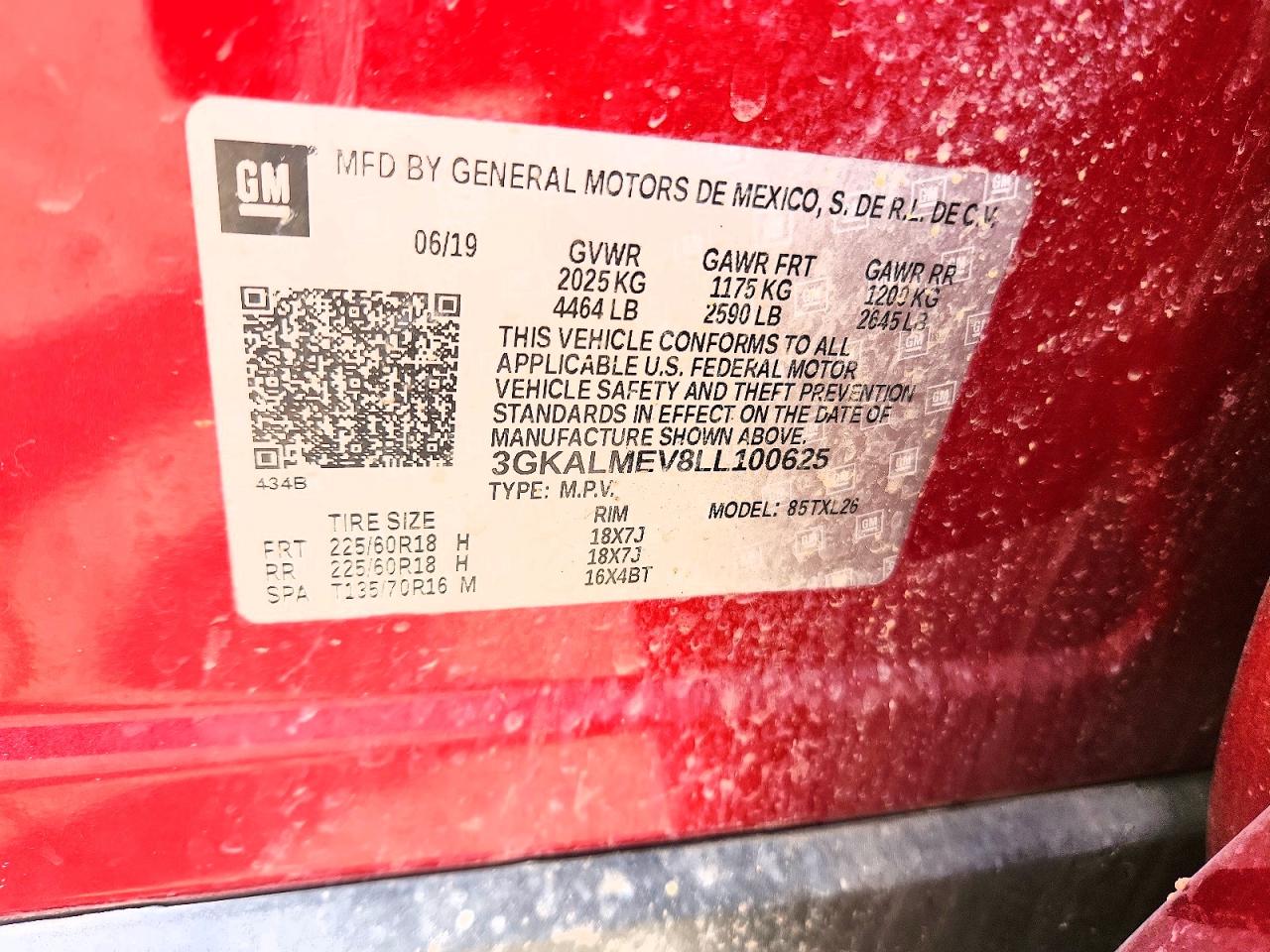 2020 GMC TERRAIN SLE photo 23