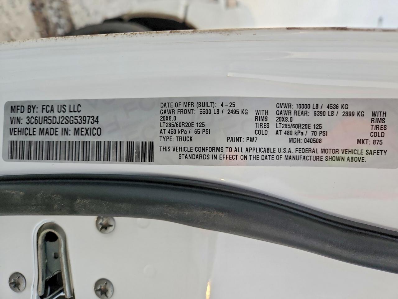 2025 RAM 2500 BIG HORN photo 12