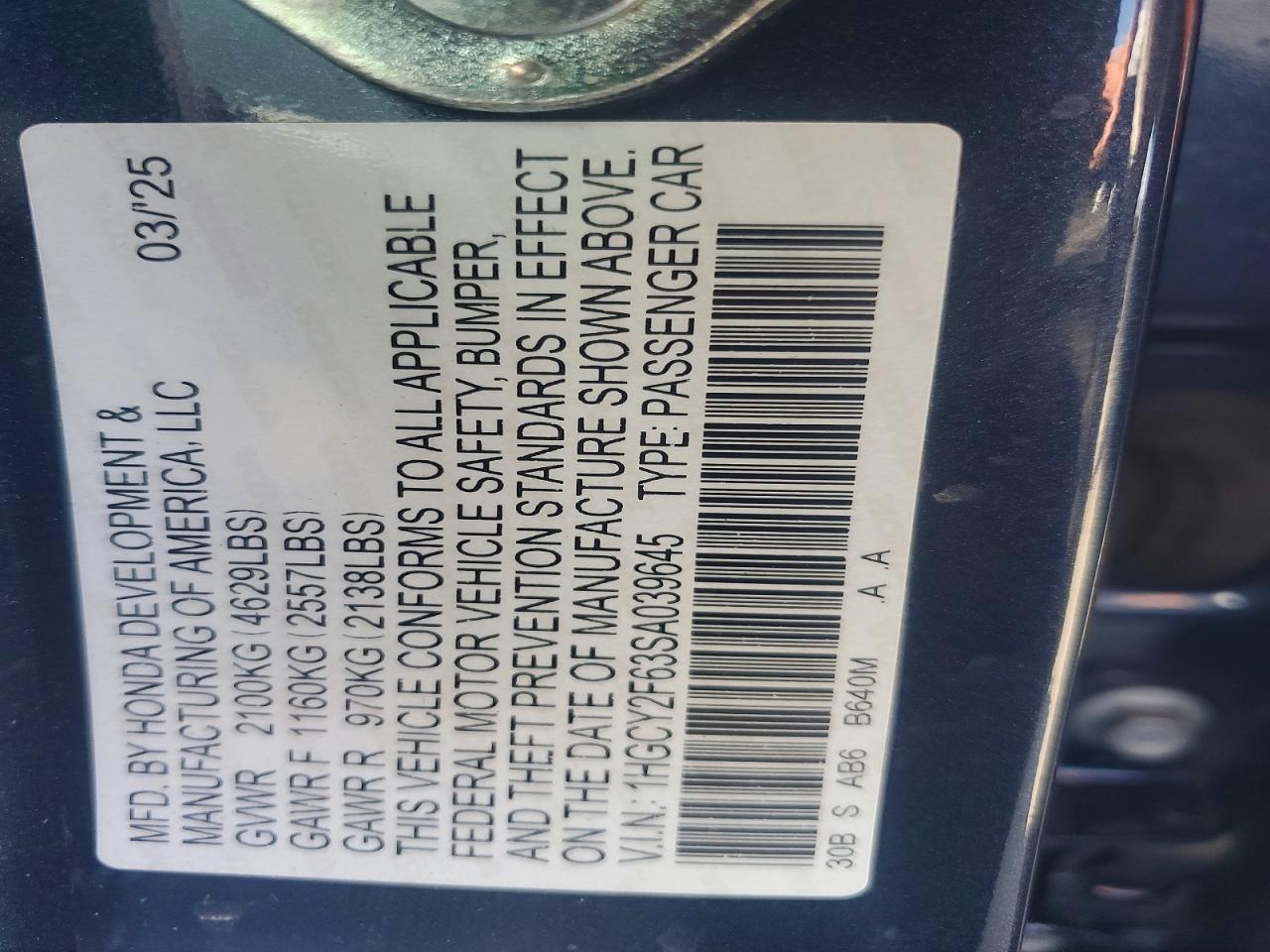 2025 HONDA ACCORD HYBRID EXL photo 23