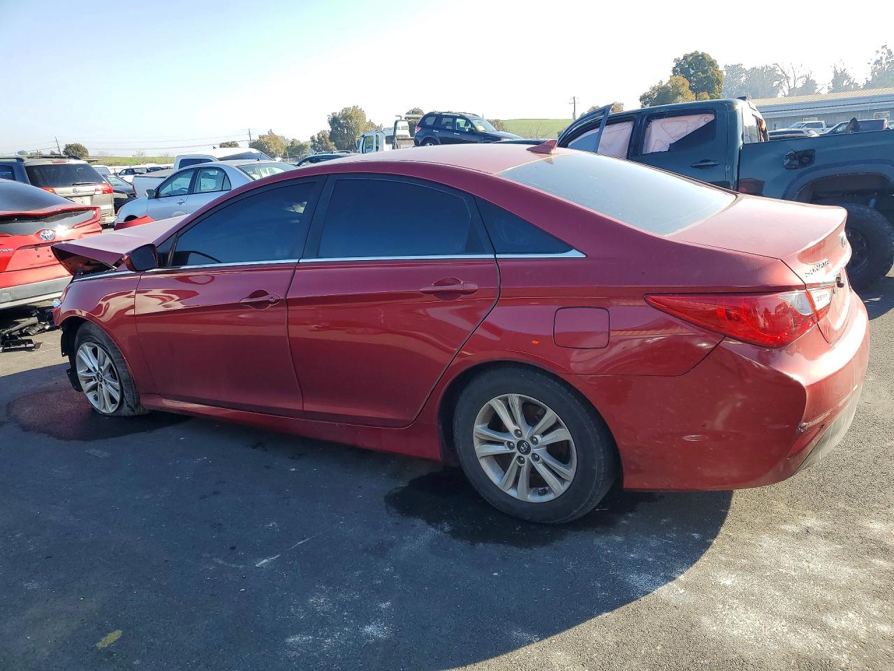 2014 HYUNDAI SONATA GLS photo 3