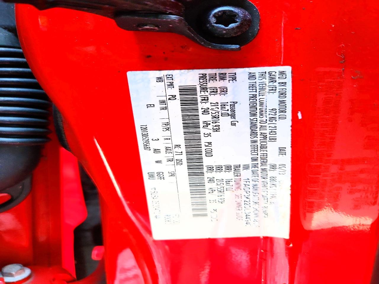 2013 FORD FOCUS SE photo 12