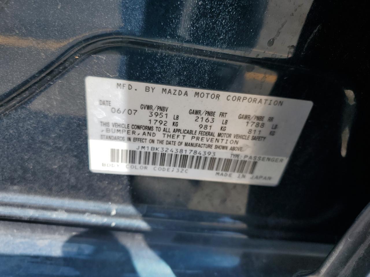 2008 MAZDA 3 S photo 23