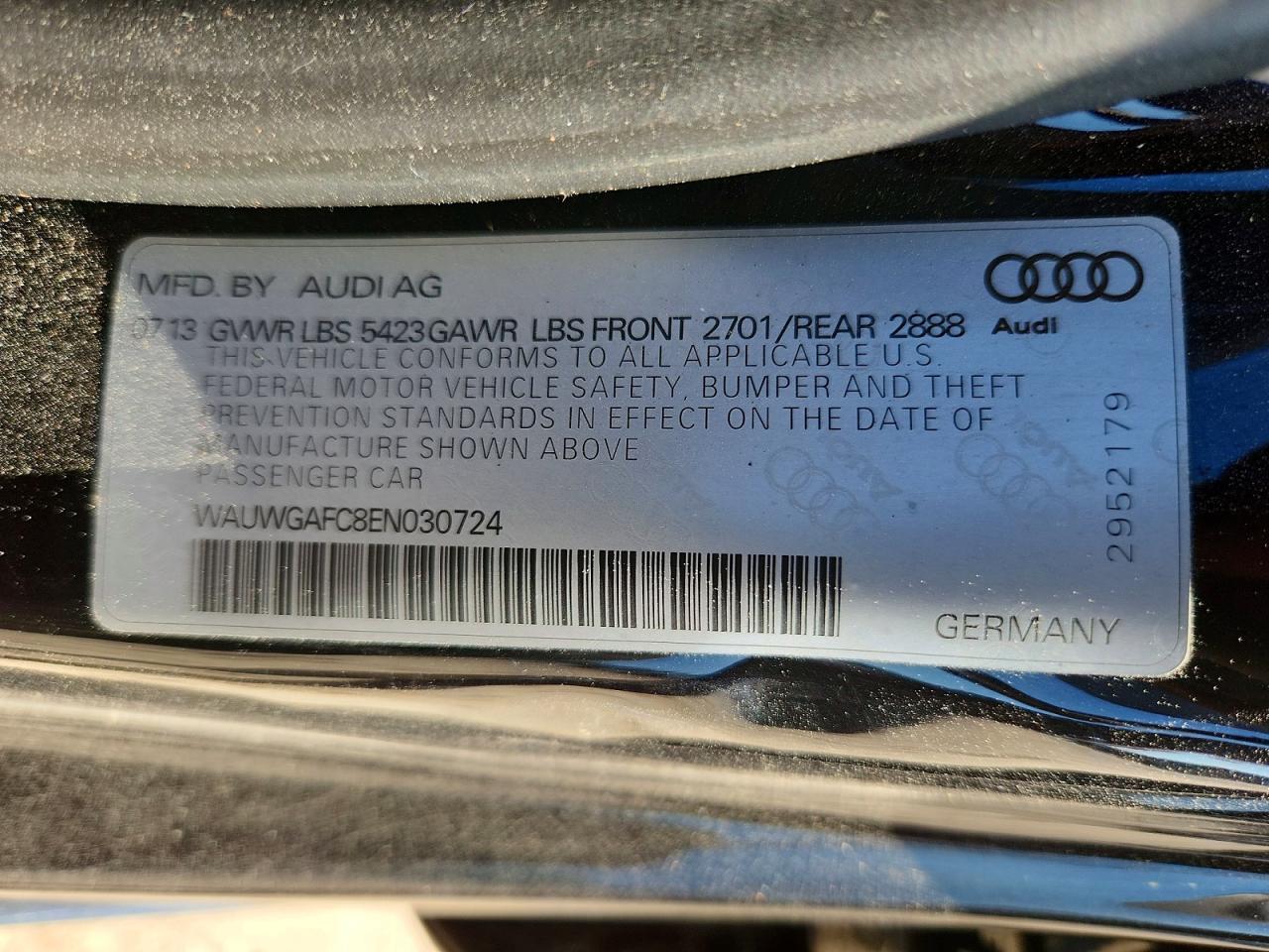 2014 AUDI A7 PREMIUM PLUS photo 12