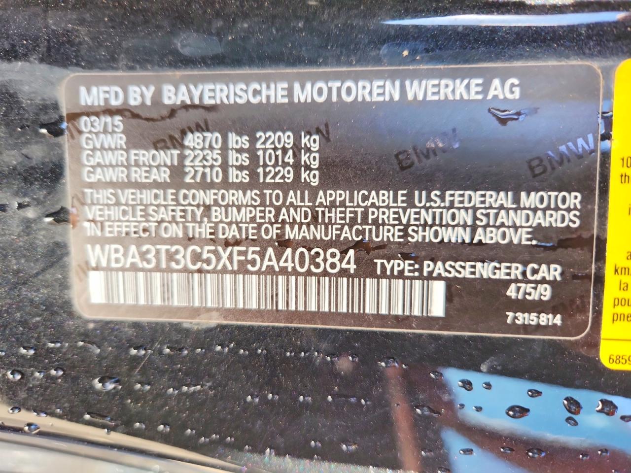 2015 BMW 435 I photo 25
