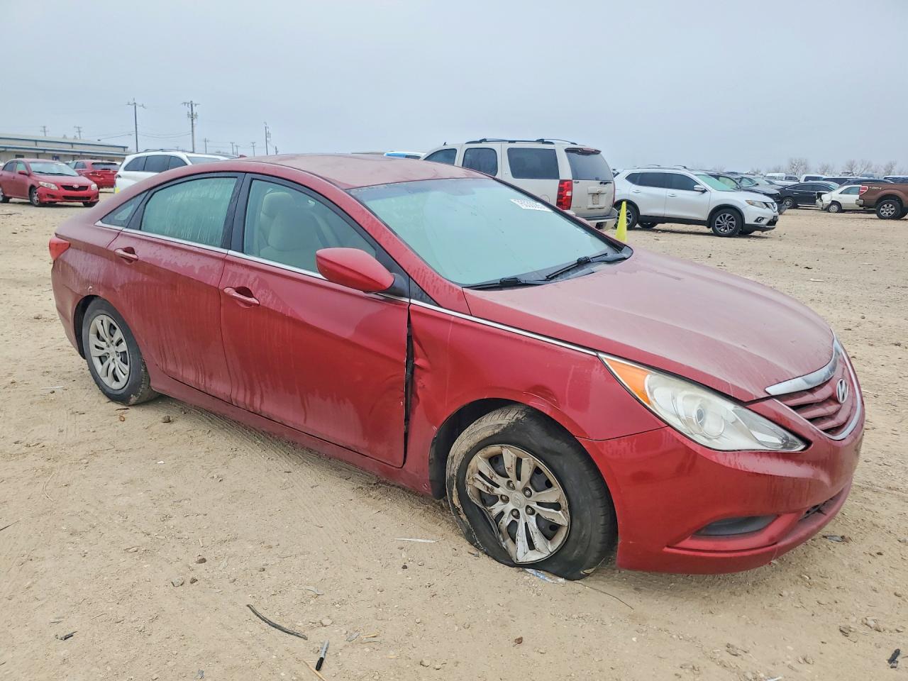 2013 HYUNDAI SONATA GLS photo 4