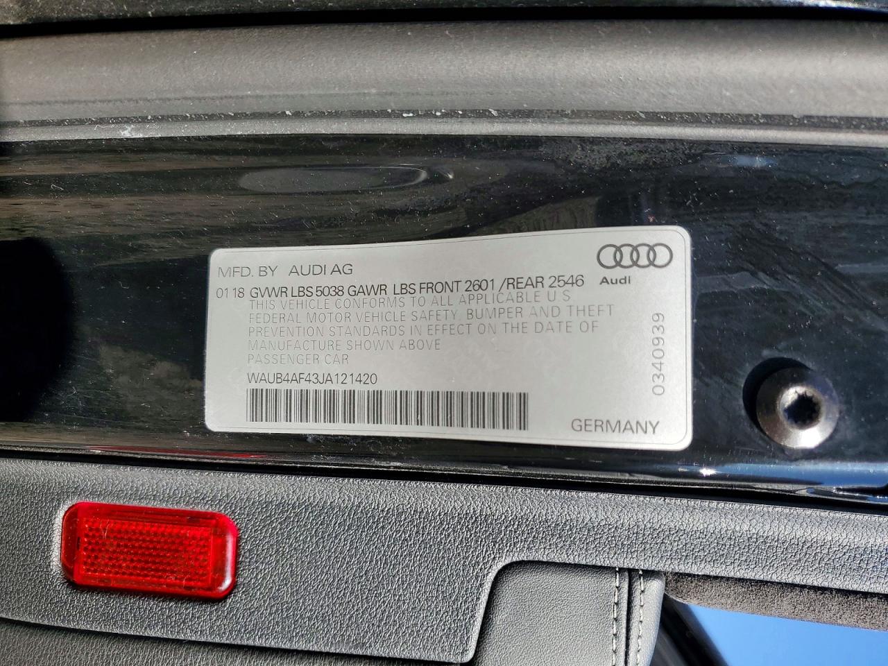 2018 AUDI S4 PREMIUM PLUS photo 34