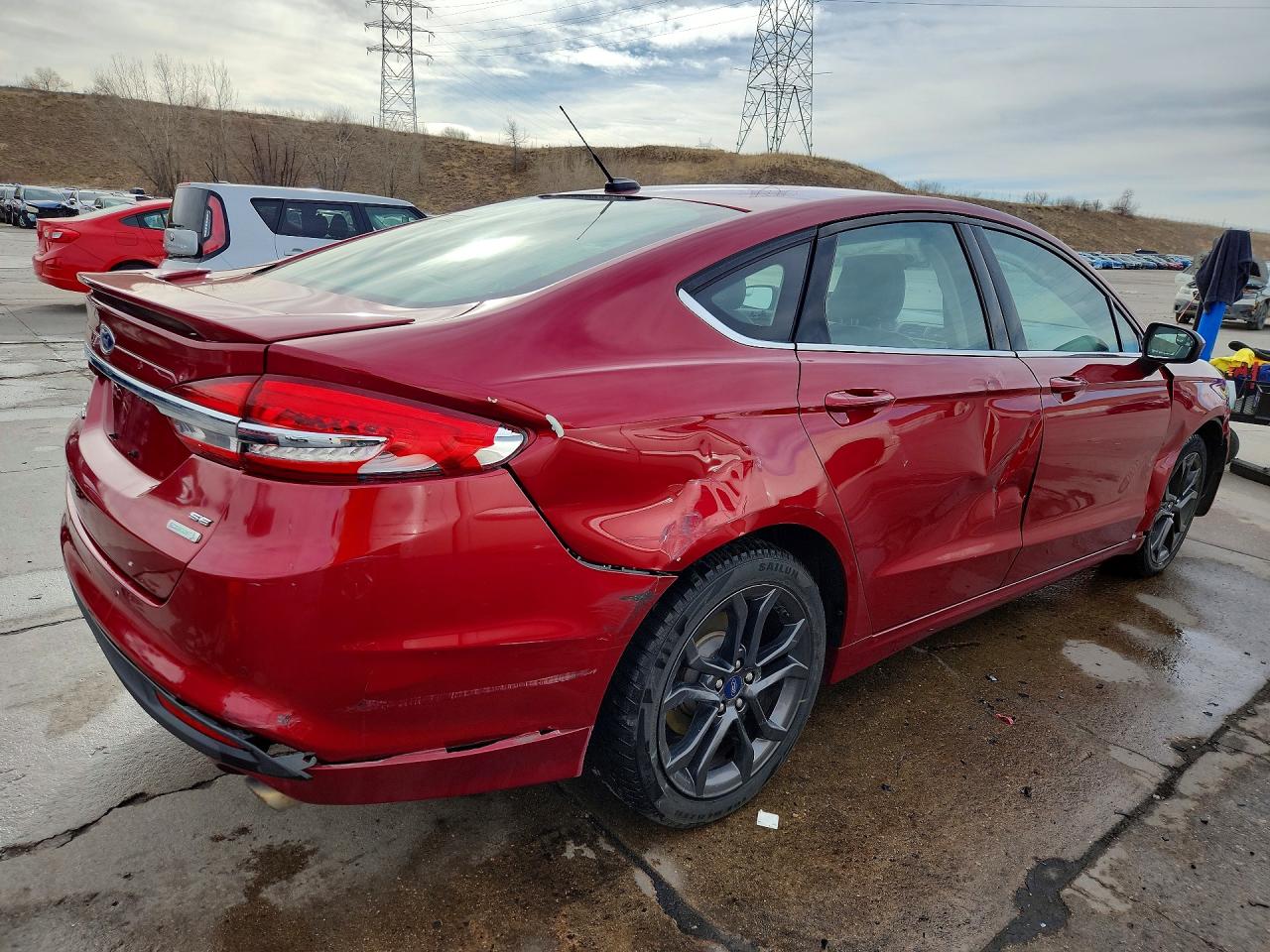 2018 FORD FUSION SE photo 5