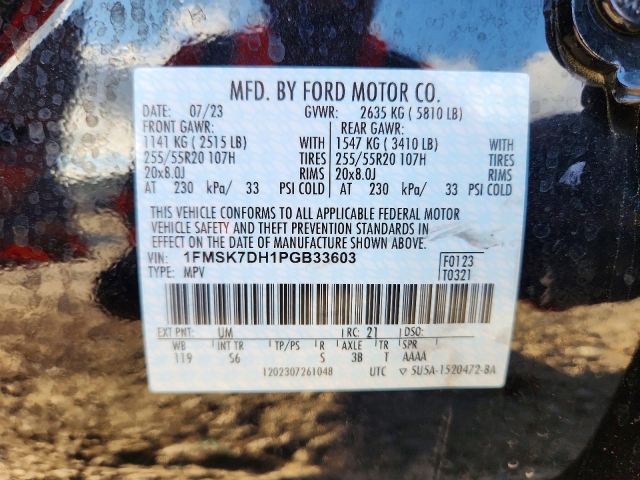 2023 FORD EXPLORER XLT photo 13